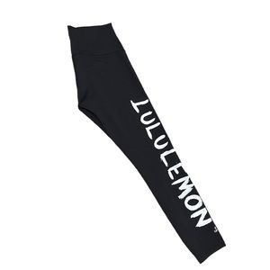 Lululemon Black Wunder Train High-Rise *Ed Curtis Leggings 8